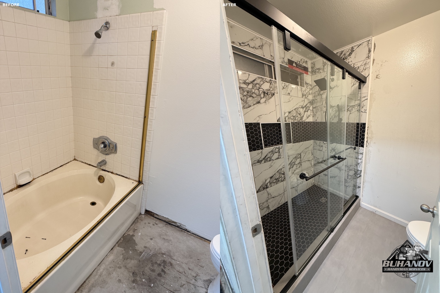 Full Bathroom Remodel 1