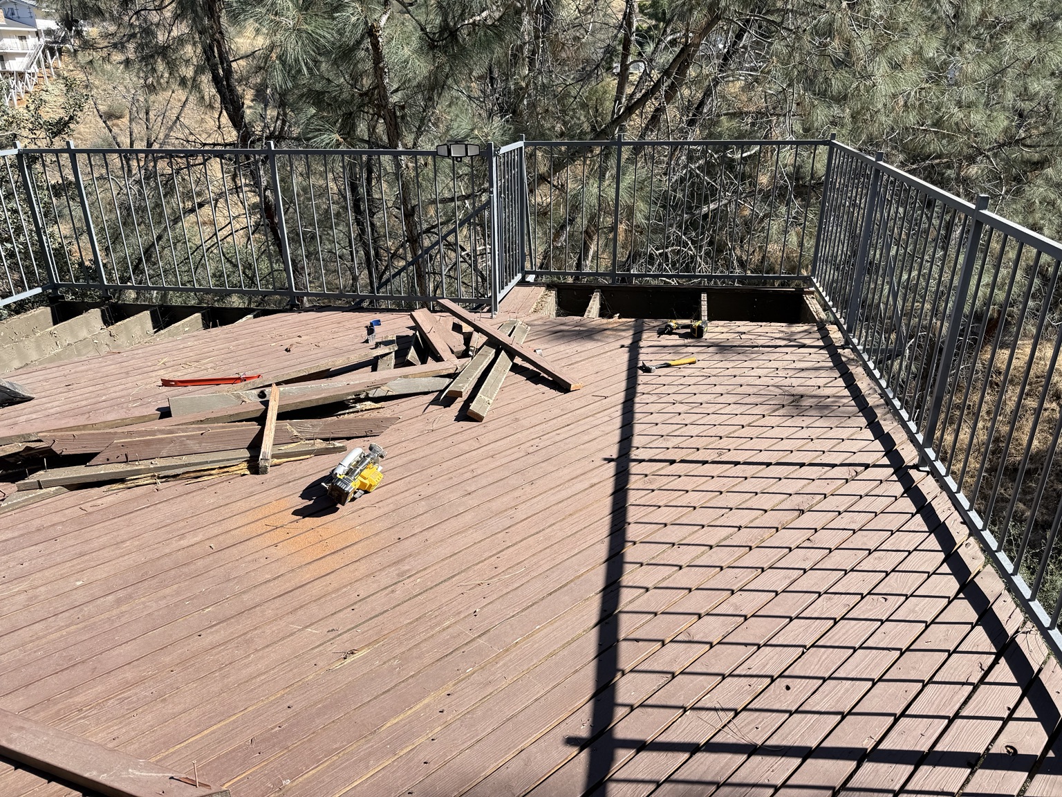Deck Rebuild — Before and After