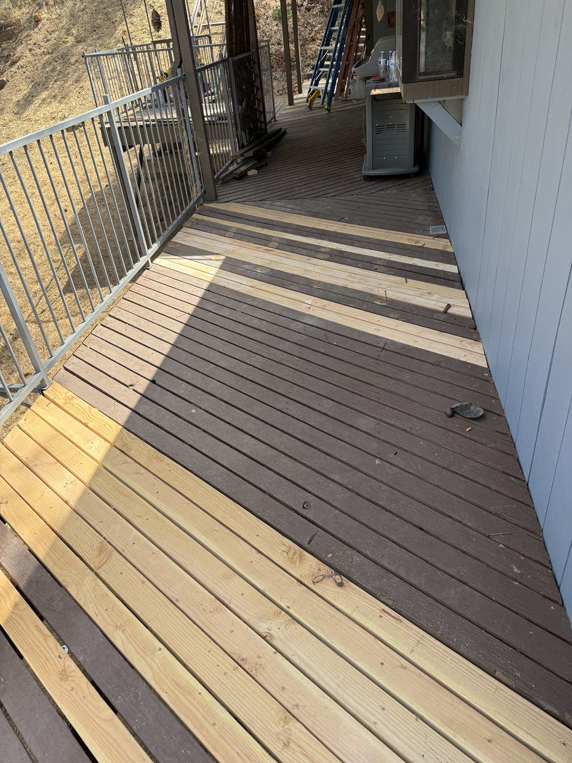 Deck Rebuild — Active Construction