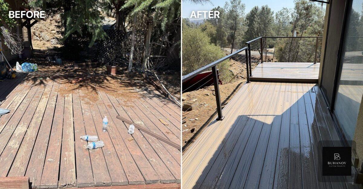 Deck Renovation Before 1