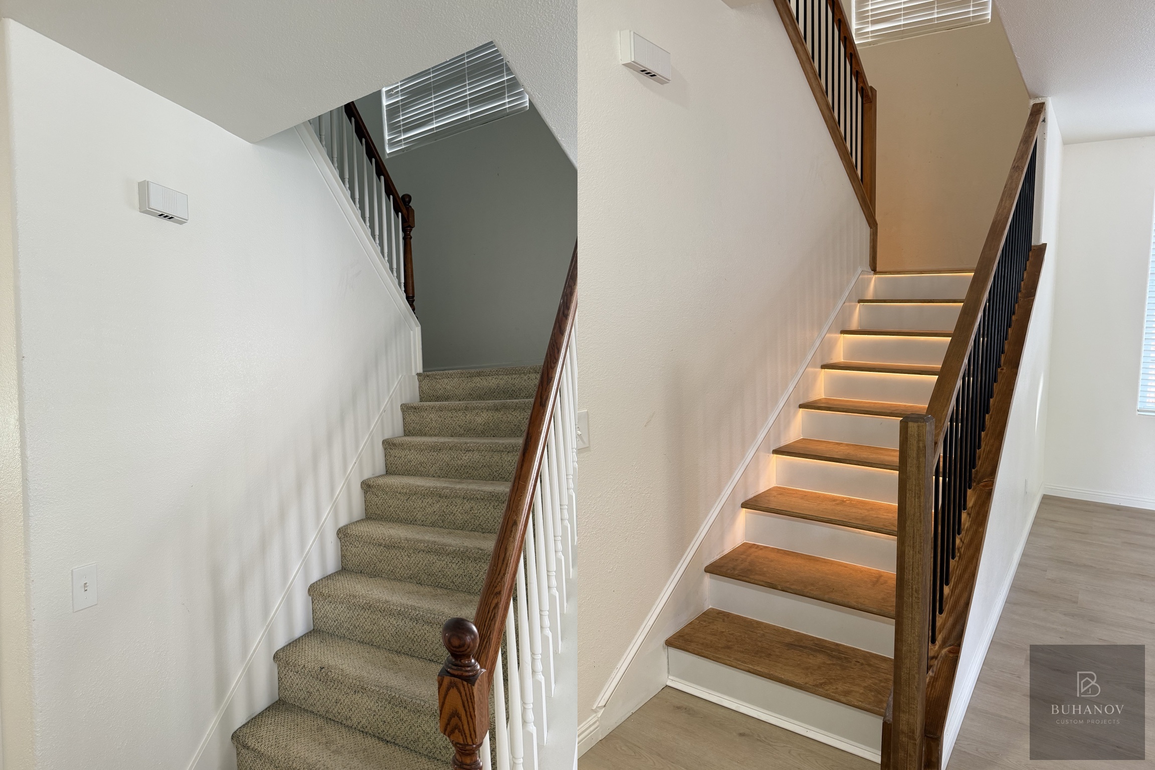 Custom Staircase Remodel 2
