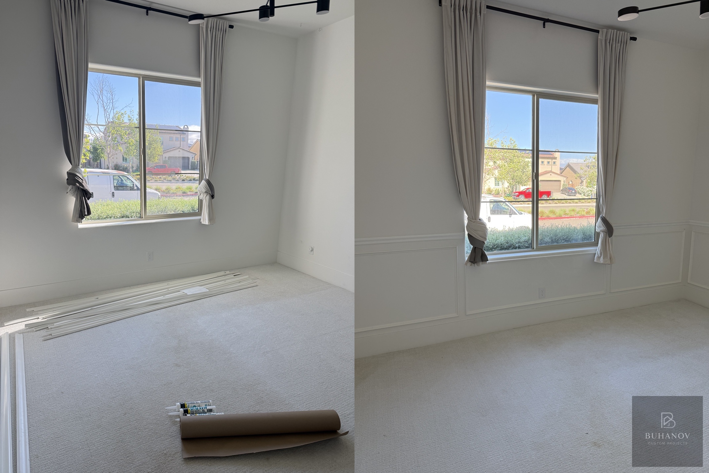 Wall Trim & Wainscoting Installation 2